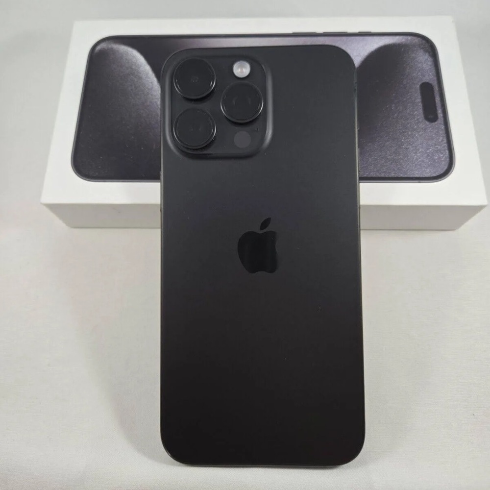 Apple IPhone 15 Pro Max 256gb black unlocked